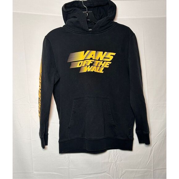 Vans boys black hoodie size large C20-39 - Picture 1 of 3